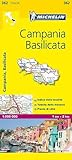 Michelin Map Campania Basilicata