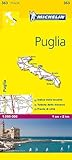 Michelin Map Puglia