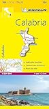 Carte Calabre Michelin