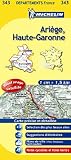 Carte Departements Ariege Hautegaronne