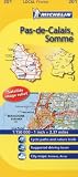 Michelin Map France Pasdecalais Somme 301