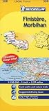 Michelin Map France Finistre Morbihan 308