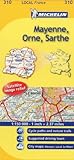 Michelin Mayenne Orne Sarthe 310 France