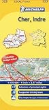 Michelin Map France Cher Indre 323