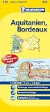 Aquitanien Bordeaux 1 150 000 Localkarte Michelinkarten