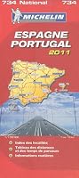 Michelin Map 734 : 1:1 000 000 : Spain + Portugal