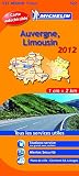 Carte Region Auvergne Limousin 2012