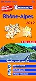 Carte Region Rhnealpes 2012