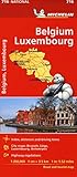 Michelin Belgium Luxembourg Maps 716 Mapscountry Michelin