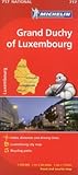 Michelin Luxembourg Grand Duchy Map 717 Mapscountry Michelin