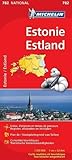 Estonie Estland 11782 Carte National Michelin Kaart