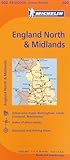 Michelin Map England North Midlands