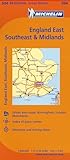 Michelin Map England East Southeast Midlands