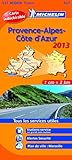 Carte Region Provence Alpes Cote Dazur 2013 N527
