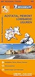 Michelin Regionalkarte Italien Nordwestaostatal