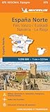 Carte Espagne Nord Pays Basque Michelin