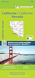 Michelin Usa California Nevada Map 174