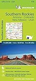 Southern Rockies Zoom Map 175 Arizona Colorado New Mexico Utah