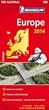 Carte Europe 2014 Michelin