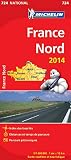 Carte France Nord 2014 Michelin