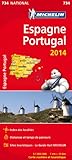 Carte Espagne, Portugal 2014 Michelin