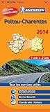 Carte Ind%C3%A9chirable Poitou Charentes 2014 Michelin