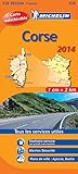 Carte Ind%C3%A9chirable Corse 2014 Michelin