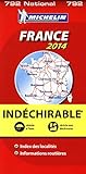 Carte Ind%C3%A9chirable France 2014 Michelin