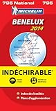 Carte Benelux Ind%C3%A9chirable 2014 Michelin