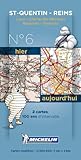 Pack 2 Cartes Hieraujourdhui Saint Quentin Reims Michelin
