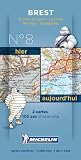 Pack 2 Cartes Hieraujourdhui Brest Michelin