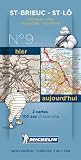 Pack 2 Cartes Hieraujourdhui Saint Brieuc Saint L Michelin