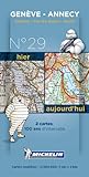 Pack 2 Cartes Hieraujourdhui Genve Annecy Michelin