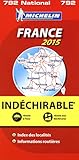 Carte France 2015 Ind%C3%A9chirable Michelin