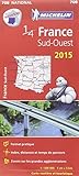 Carte France Sud Ouest 2015 Michelin