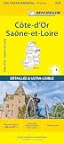 Carte C%C3%B4te Dor, Sa%C3%B4ne Et Loire Michelin