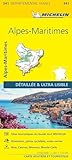 Carte Alpes Maritimes Michelin