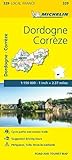 Michelin France Corrze Dordogne Map 329 Mapslocal Michelin