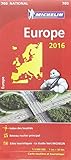 Carte Europe 2016 Michelin