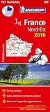 Carte France Nord Est 2016 Michelin
