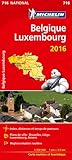 Carte Belgique, Luxembourg 2016 Michelin