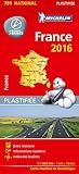 Carte France 2016 Plastifi%C3%A9e Michelin