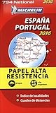 Carte Espagne, Portugal Ind%C3%A9chirable 2016 Michelin