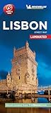 Michelin Lisbon City Map Laminated Planos Michelin