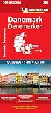 Carte National Danemark Michelin