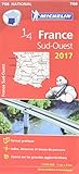Carte France Sud Ouest Michelin 2017