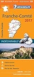 Carte Franche Comte Michelin 2017