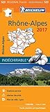 Carte Rhne Alpes Michelin 2017