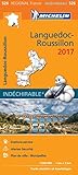 Carte Languedoc Roussillon Michelin 2017