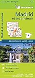 Carte Madrid Et Ses Environs Michelin